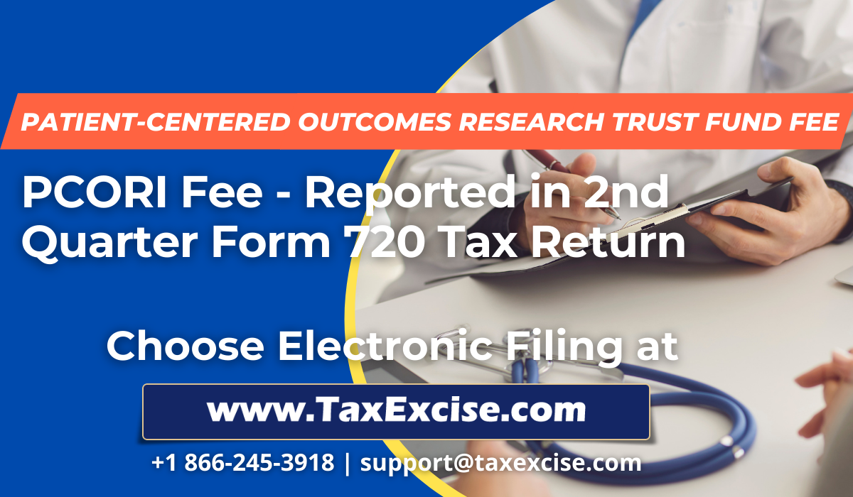 PCORI Fee - Form 720 - eFiling 